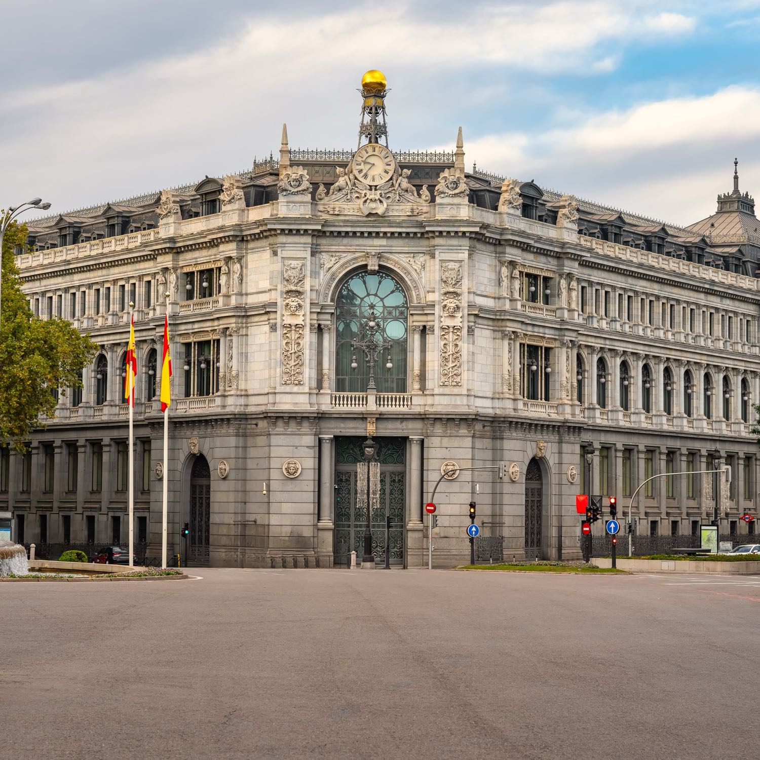Vista panorámica de la ciudad de Madrid, España