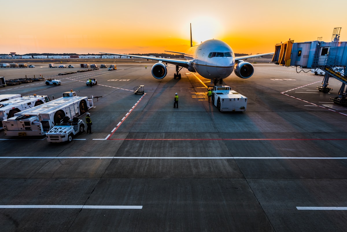Llegada al aeropuerto